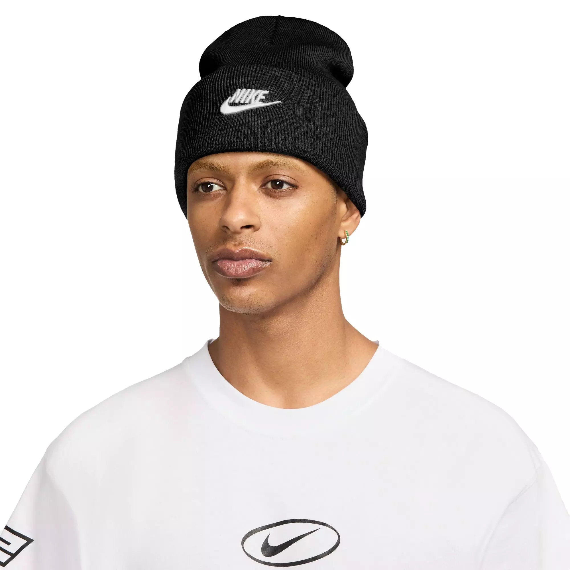 【Nike】 正規品★ Peak Futura Beanie Black Nike Peak Futura Beanie -Black
